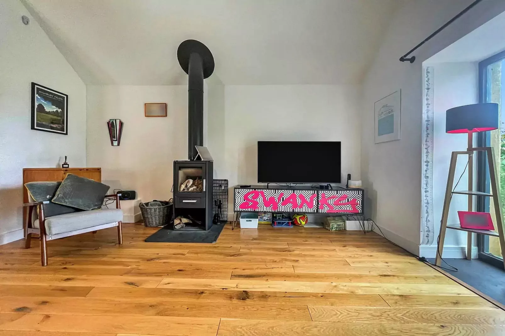 Wiggle Barn, Kingsand-Woonkamer