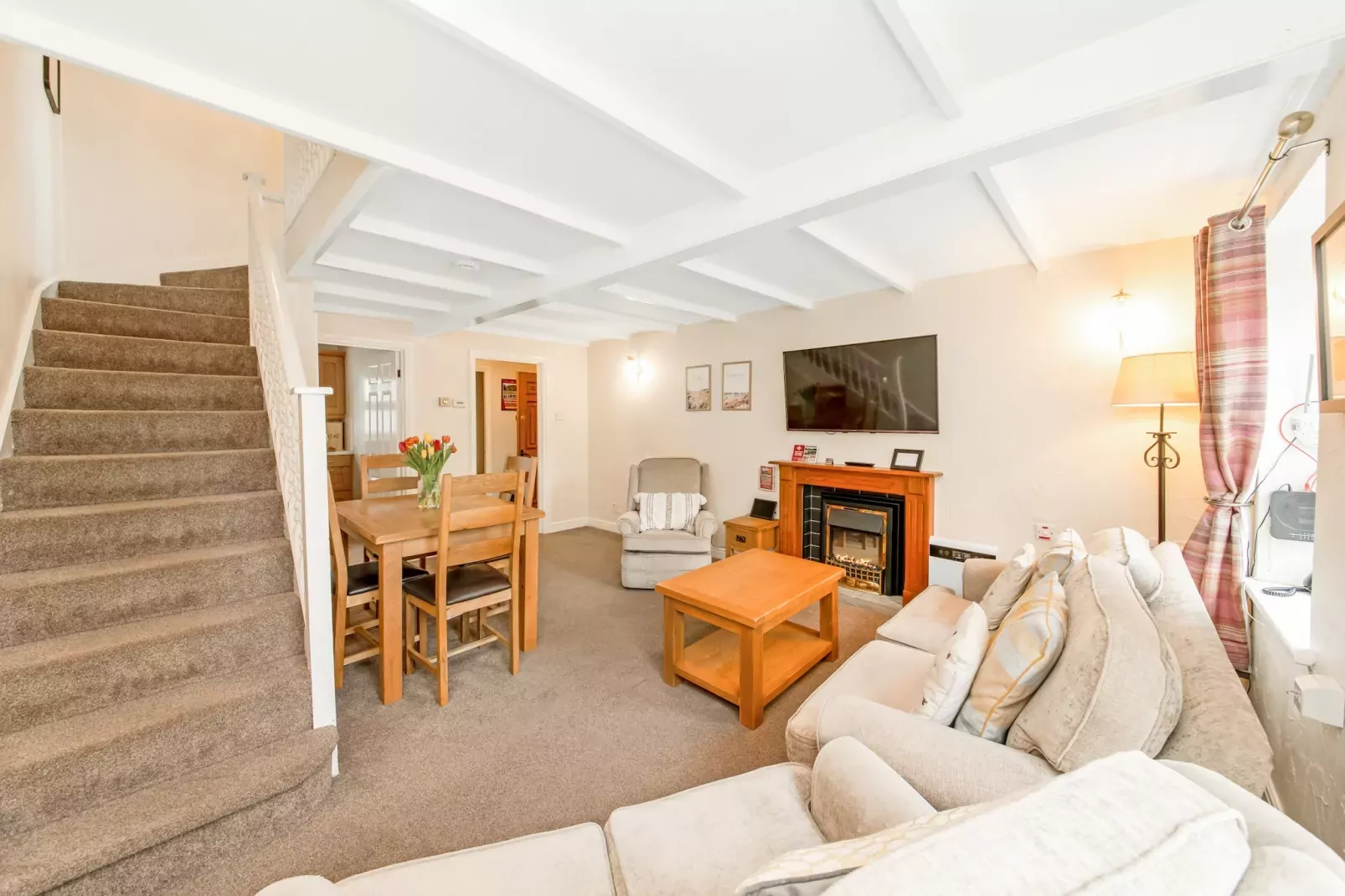 Swaledale Hall Cottage-Woonkamer