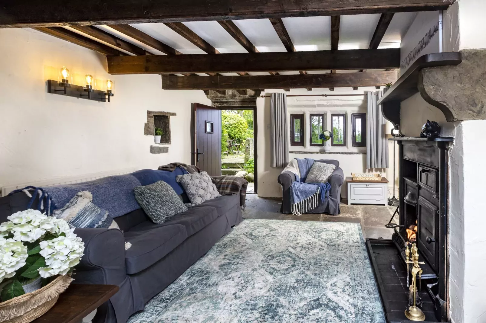Ellen's Cottage-Woonkamer