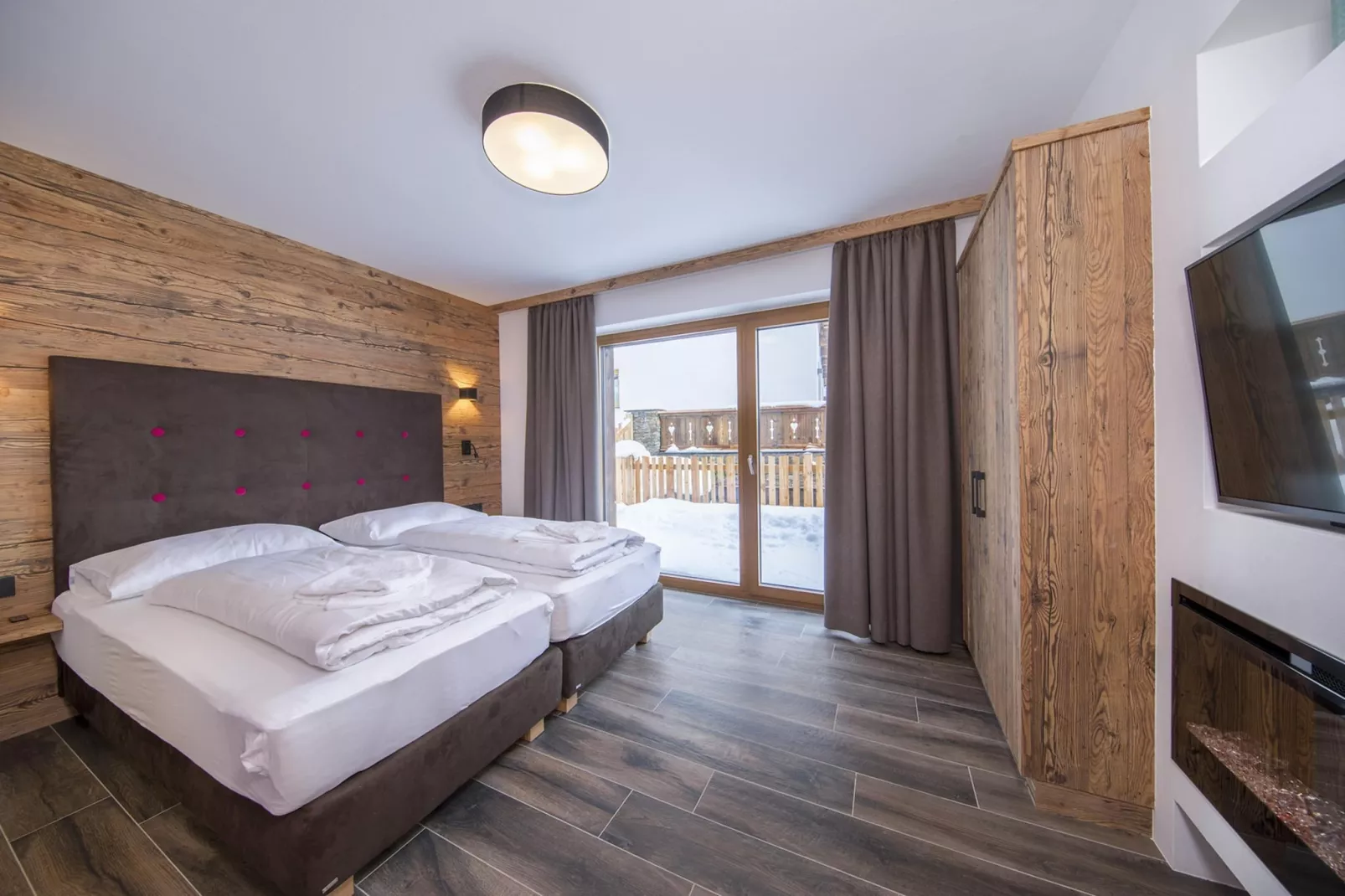 Nationalpark Chalet Wildenkogel-Slaapkamer