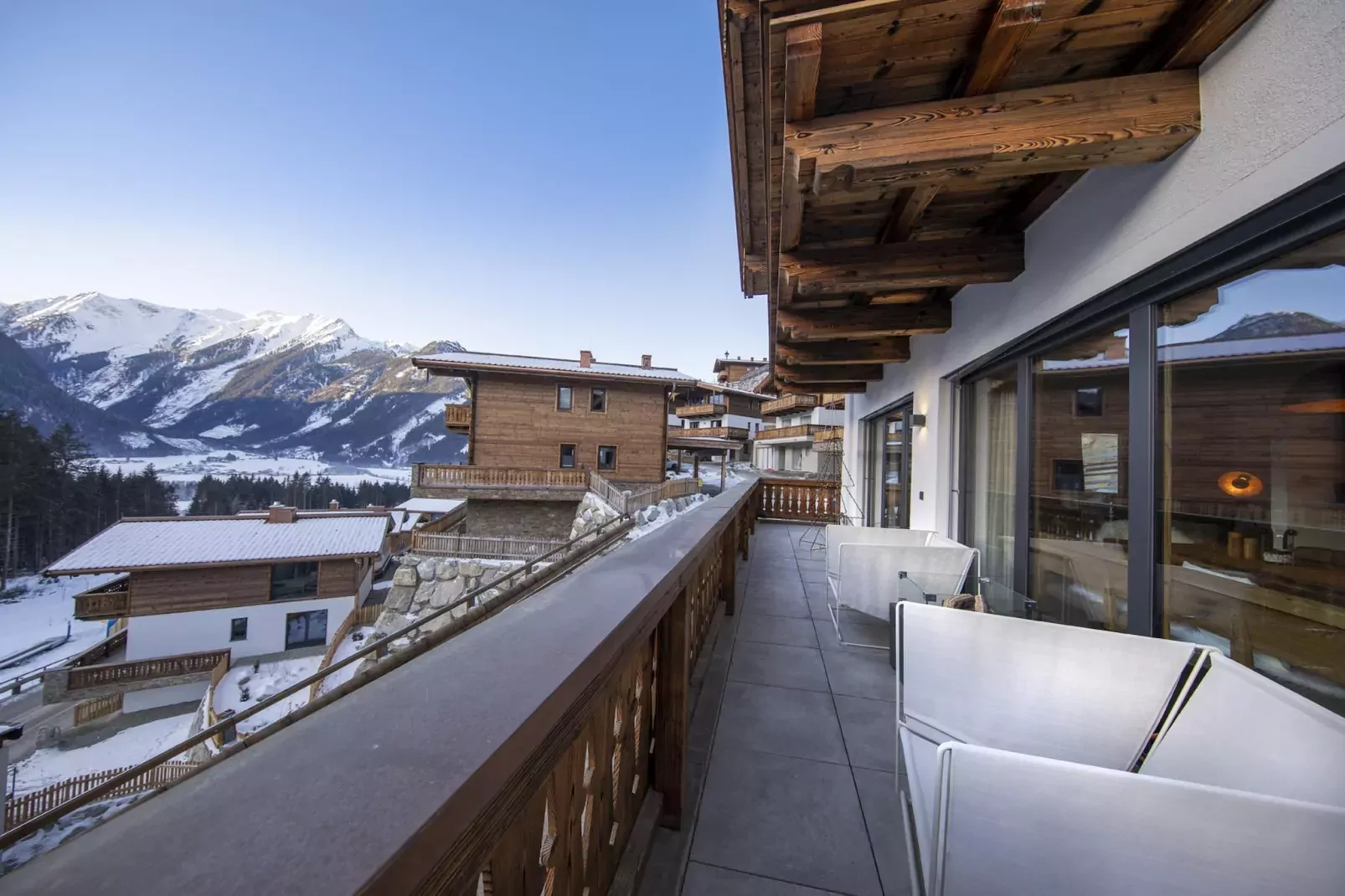 Nationalpark Chalet Grossschober-Exterieur winter