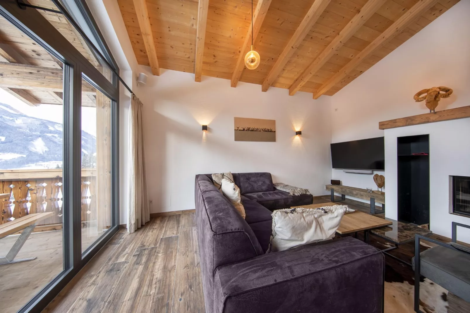 Nationalpark Chalet Daberspitze-Woonkamer