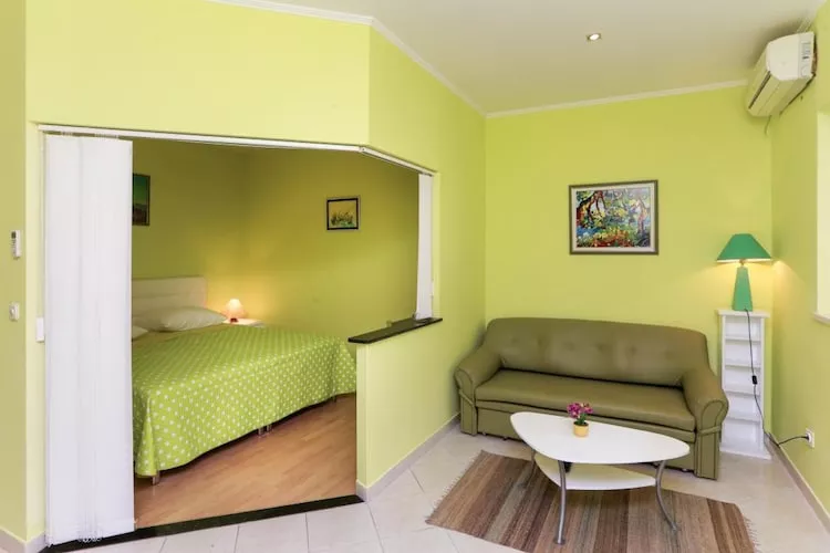 Apartments Villa Dubrovnik - Comfort Studio Apartment with Terrace and Sea View-Woonkamer