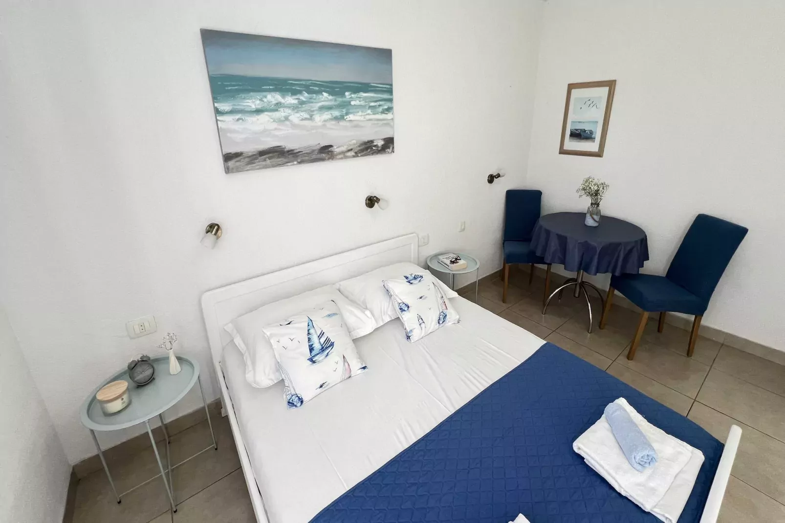 Apartmani Vela Makarska - Superior Studio Apartment-Slaapkamer