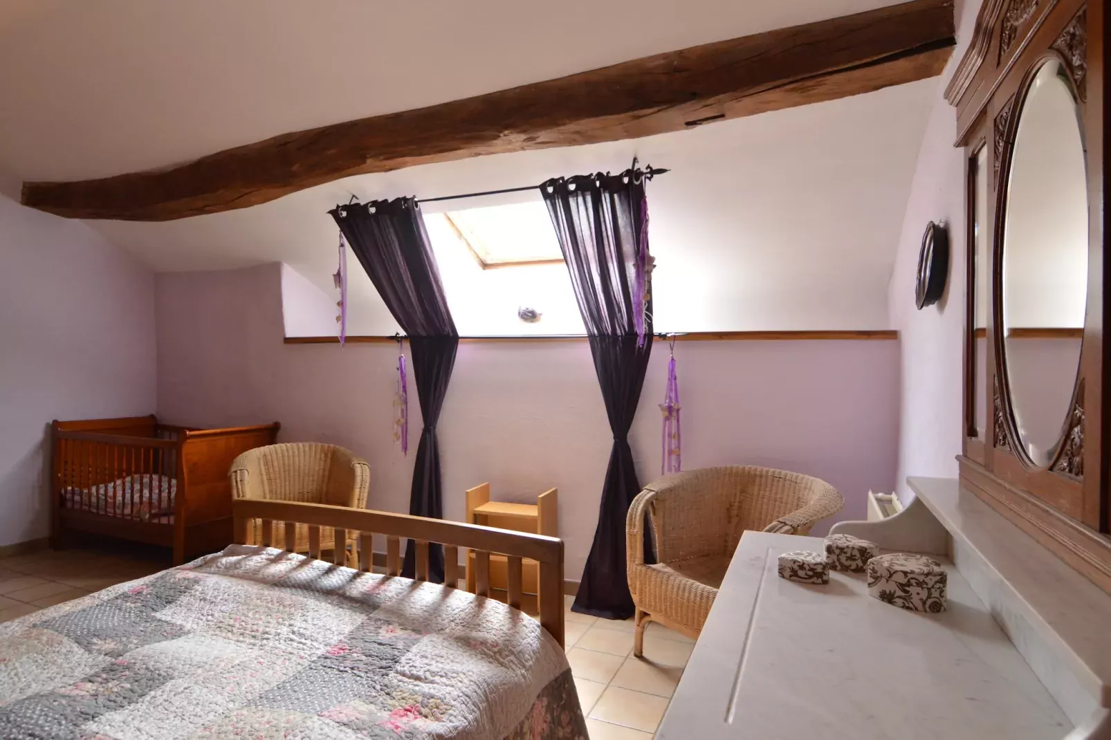 Le Clos St Isidore-Slaapkamer