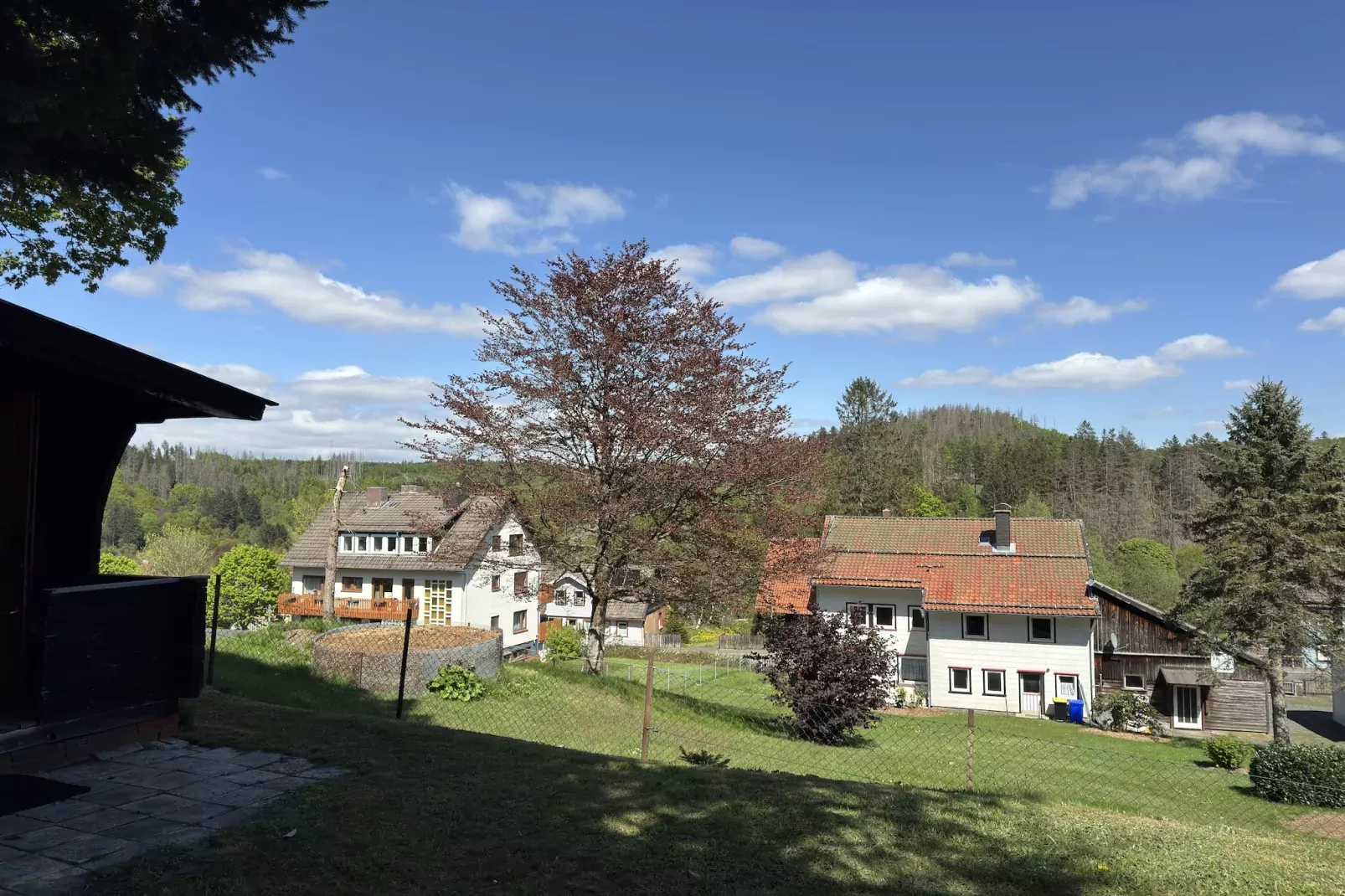 Kombination Bärenhütte  Hirschblick 10 Erw 2 Kinder-Uitzicht zomer