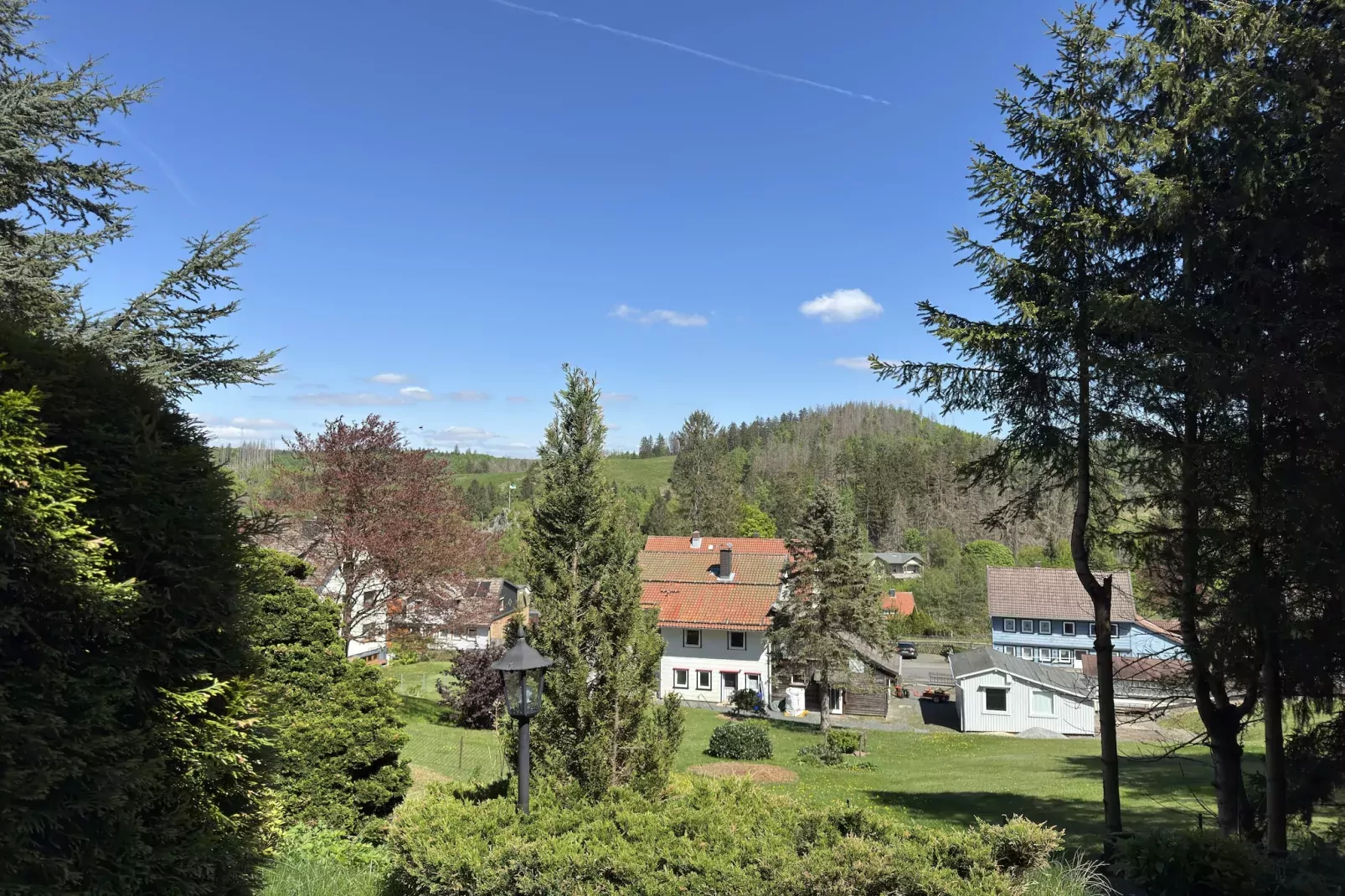 Bärenhütte 9 Personen-Uitzicht zomer