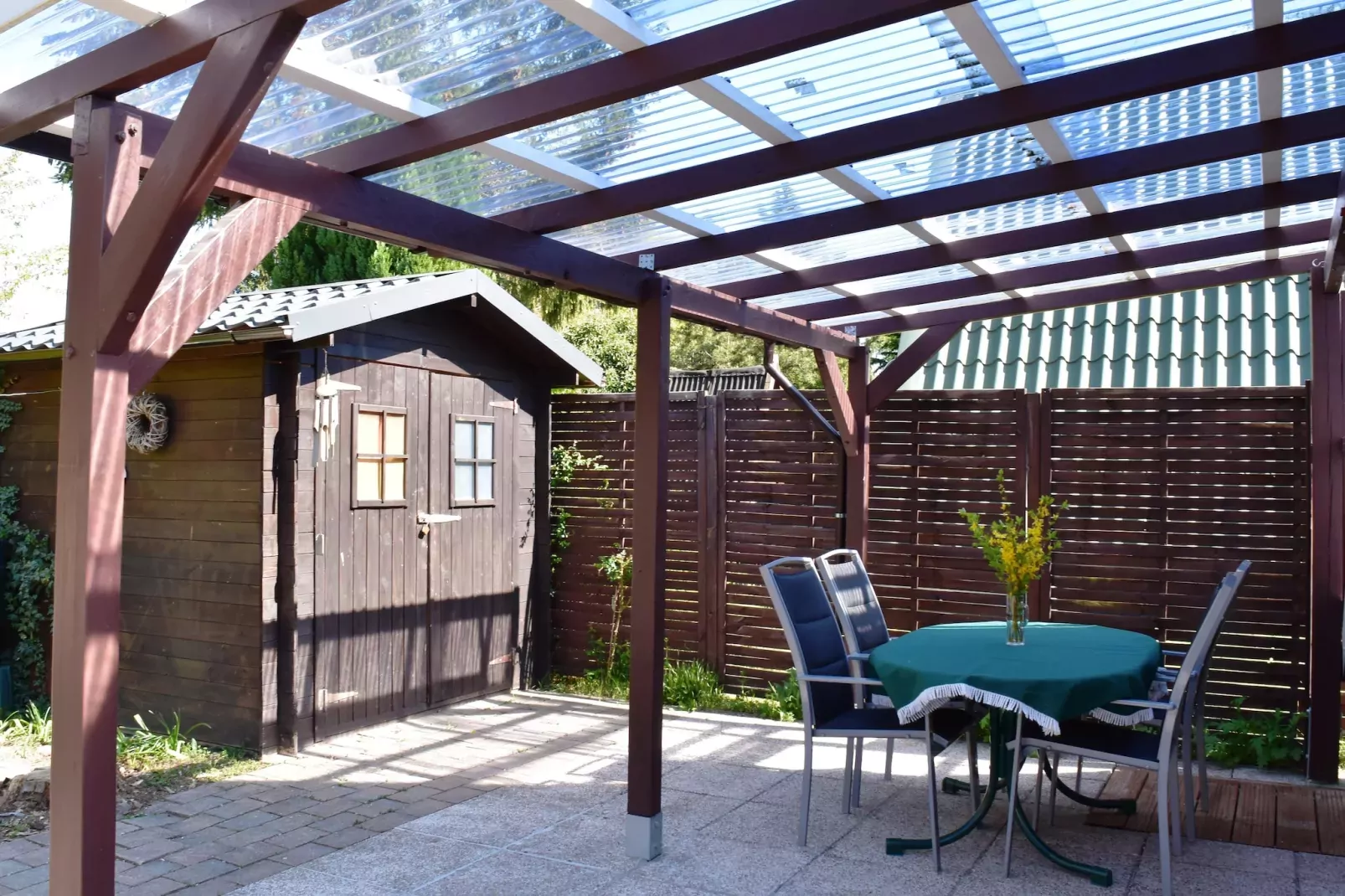 Ferienhaus 55 qm-Terrasbalkon