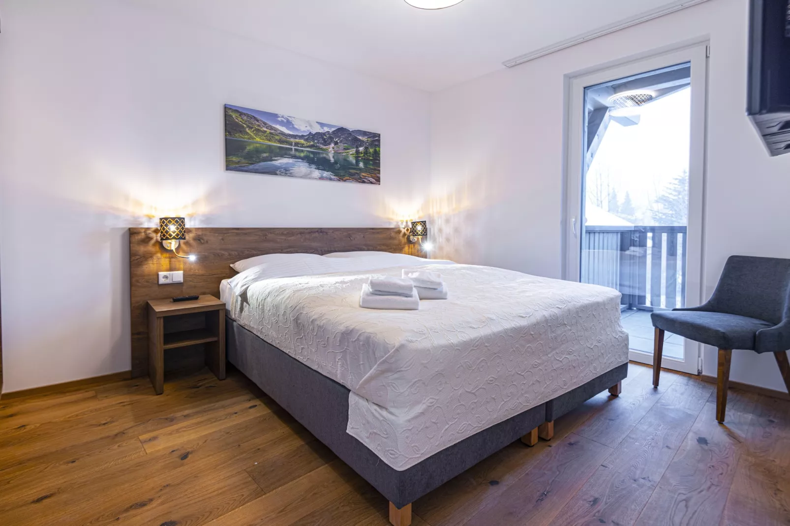 HB3CP Haus Bergblick-Slaapkamer