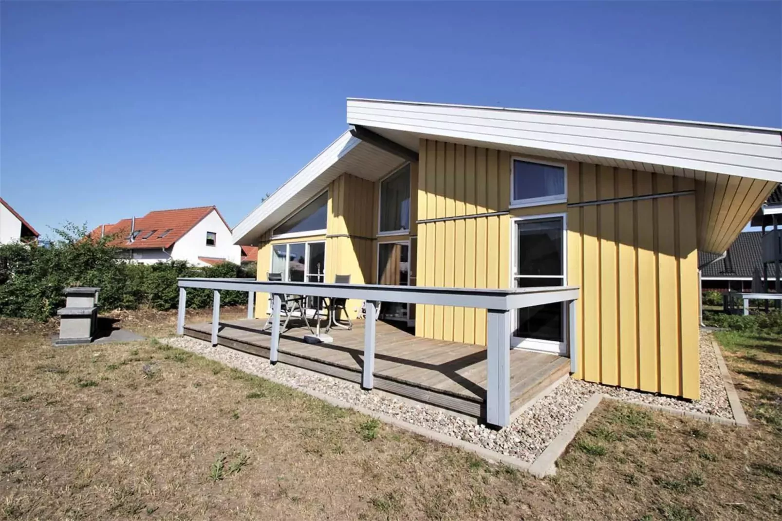 Ferienhaus Seeschwalbe-75-Buitenkant zomer