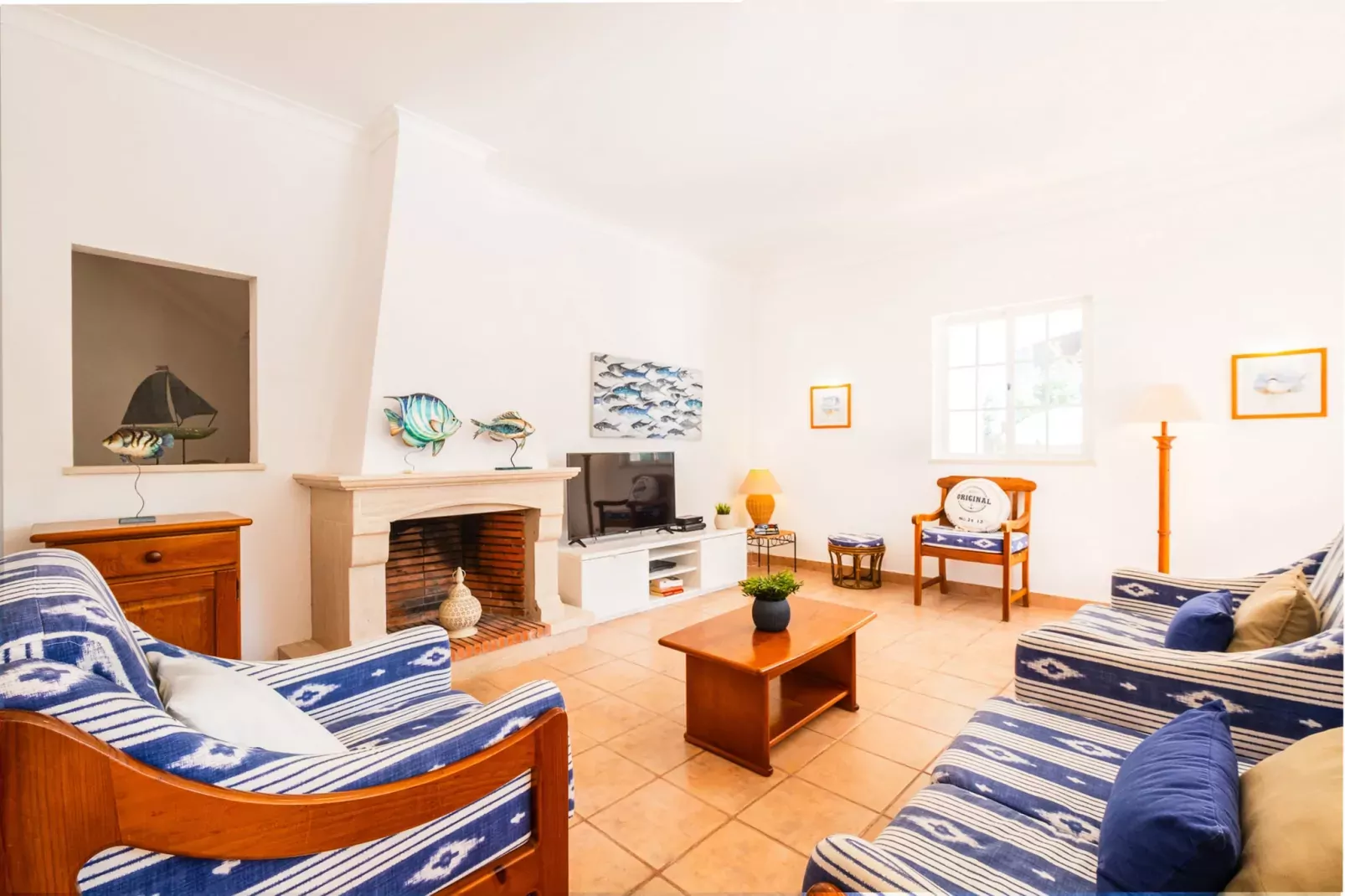 Villa Menorca-Woonkamer