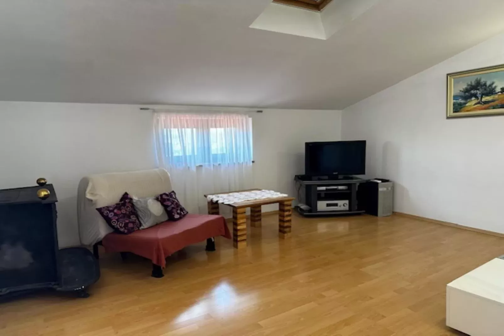 Apartment Branko II in Porec, Istria-Woonkamer