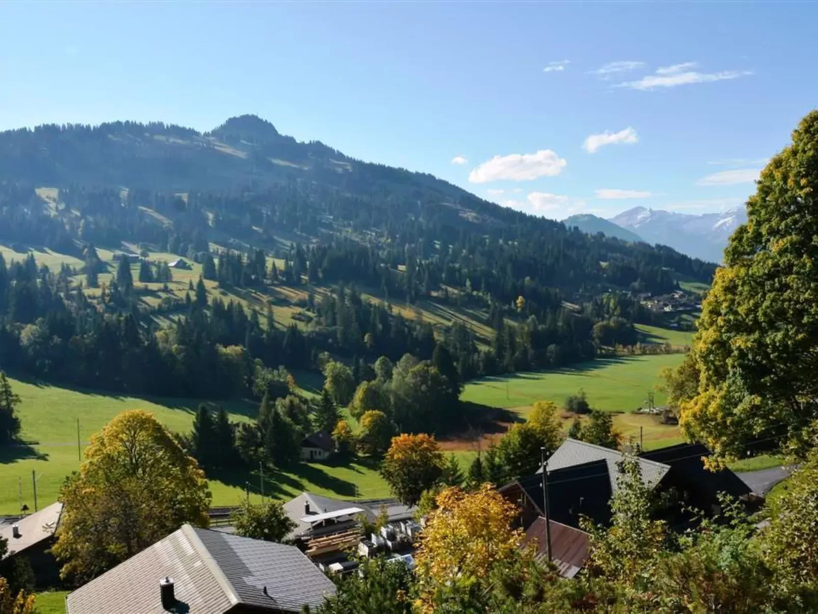 La Ruche, Chalet-Buiten