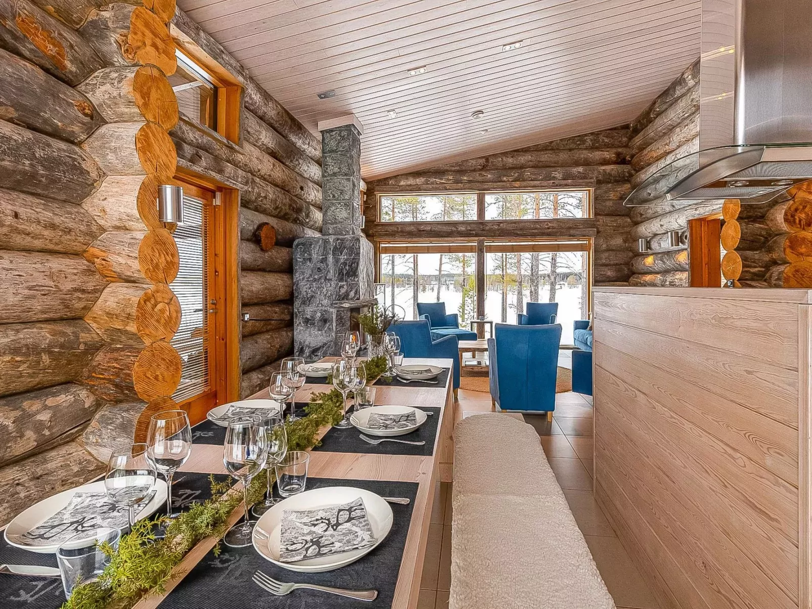 Jussis chalet a-Binnen