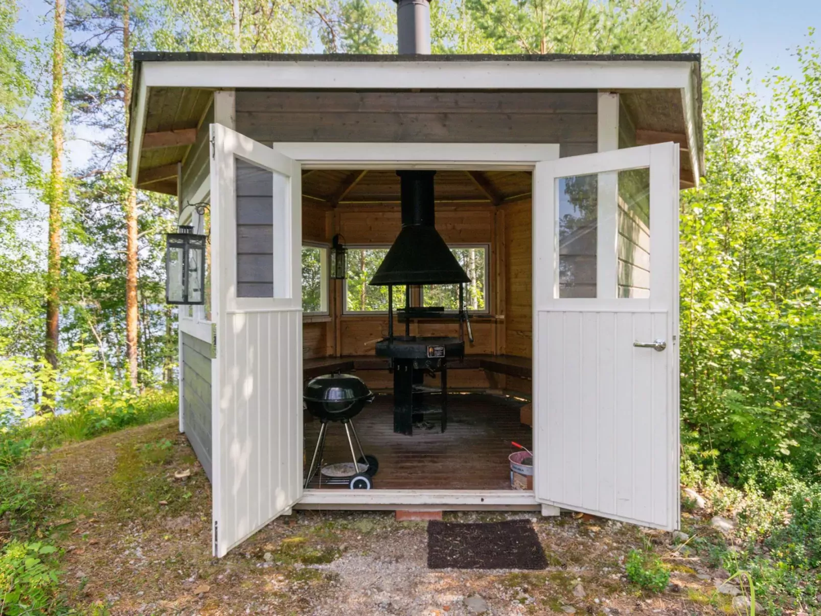 Hot pool cottage iitu-Buiten