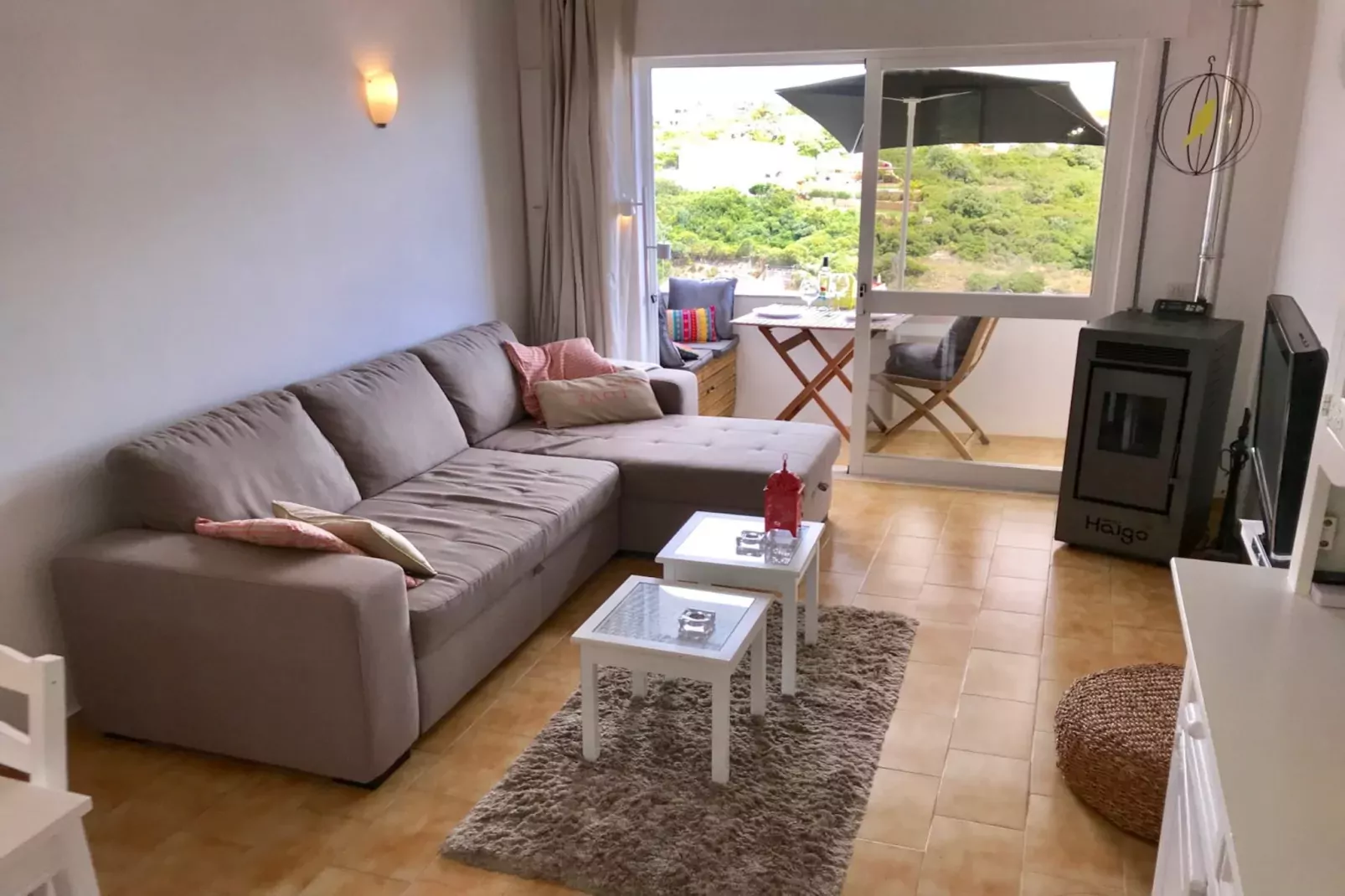 Casa de Sorte - Seaview apartment-Woonkamer