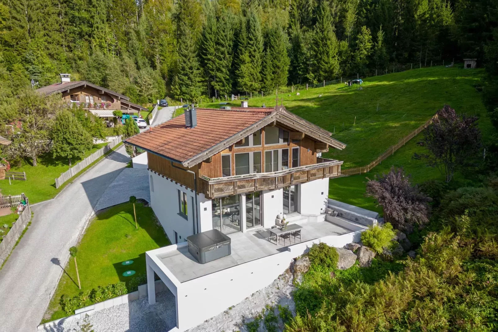 Mountain Retreat A-Buitenkant zomer