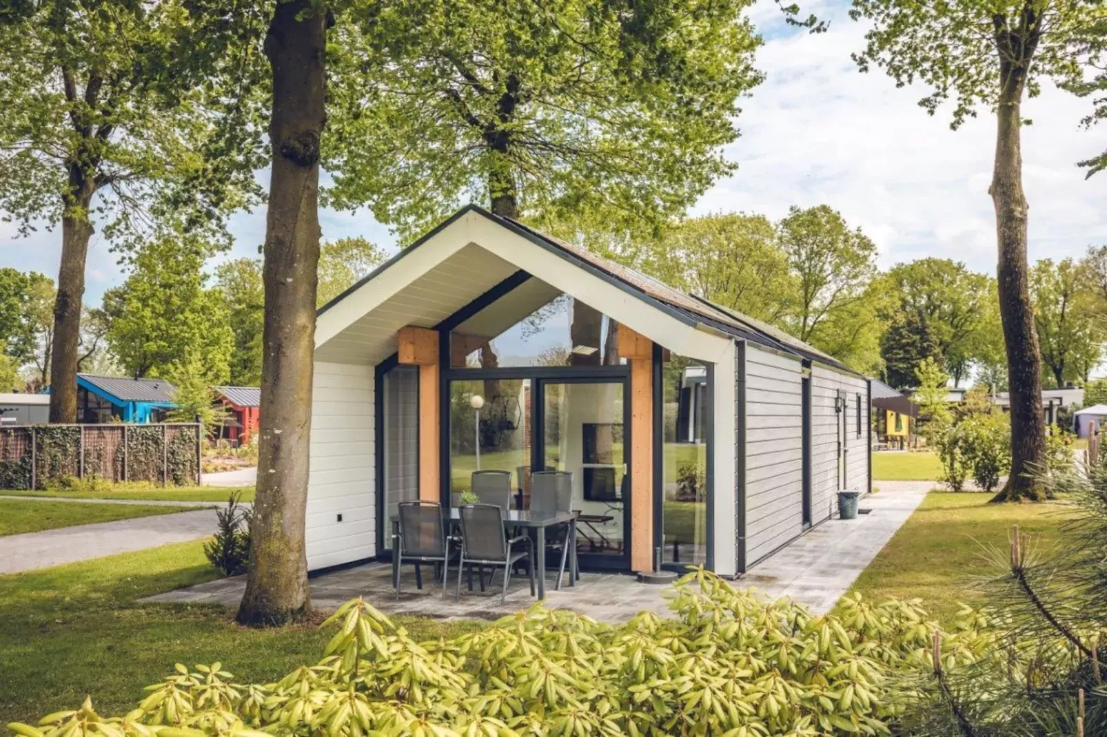 Ecovilla | 2 - 4 persons-Buitenkant zomer