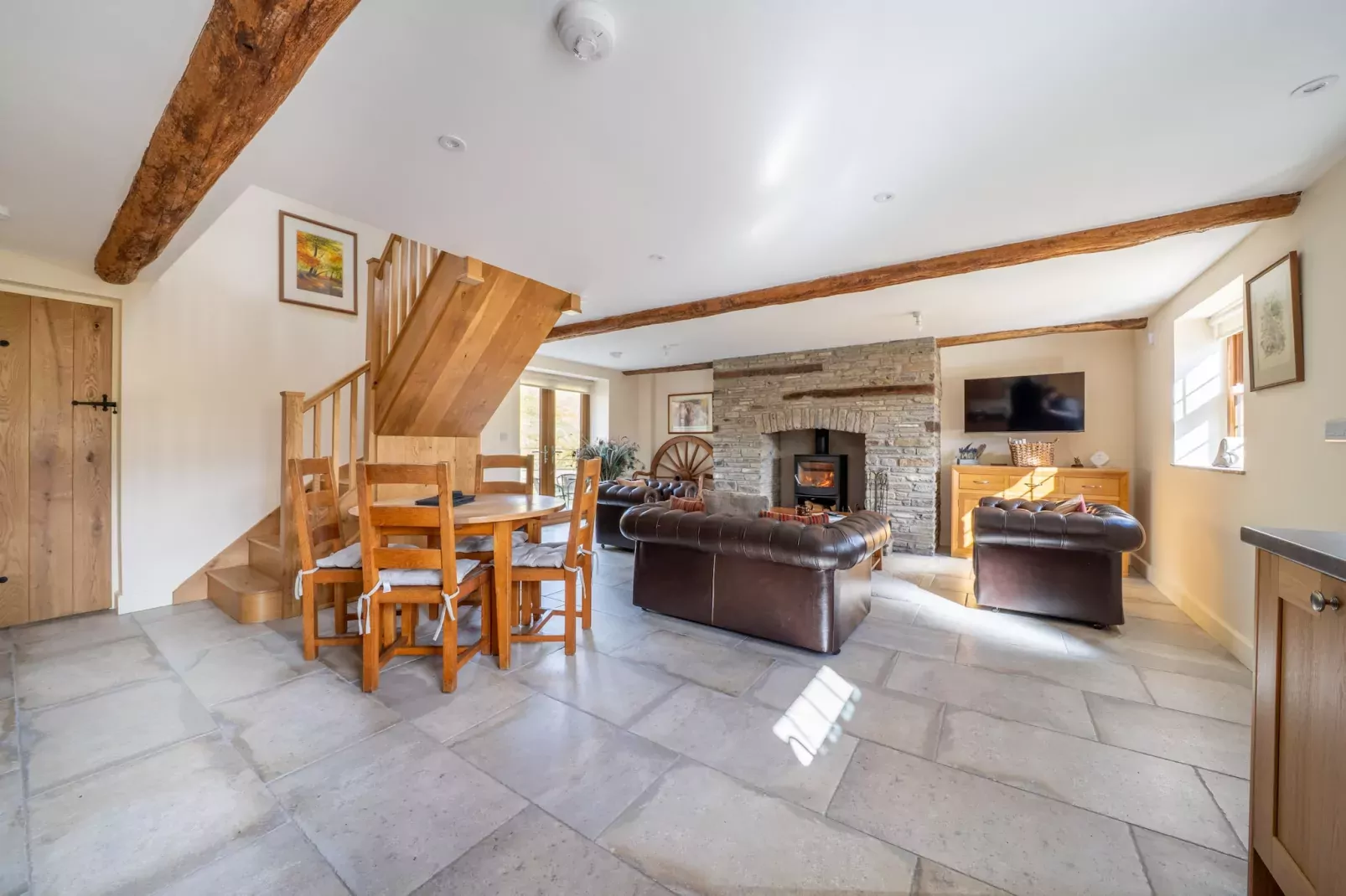 Coygen Cottage-Woonkamer