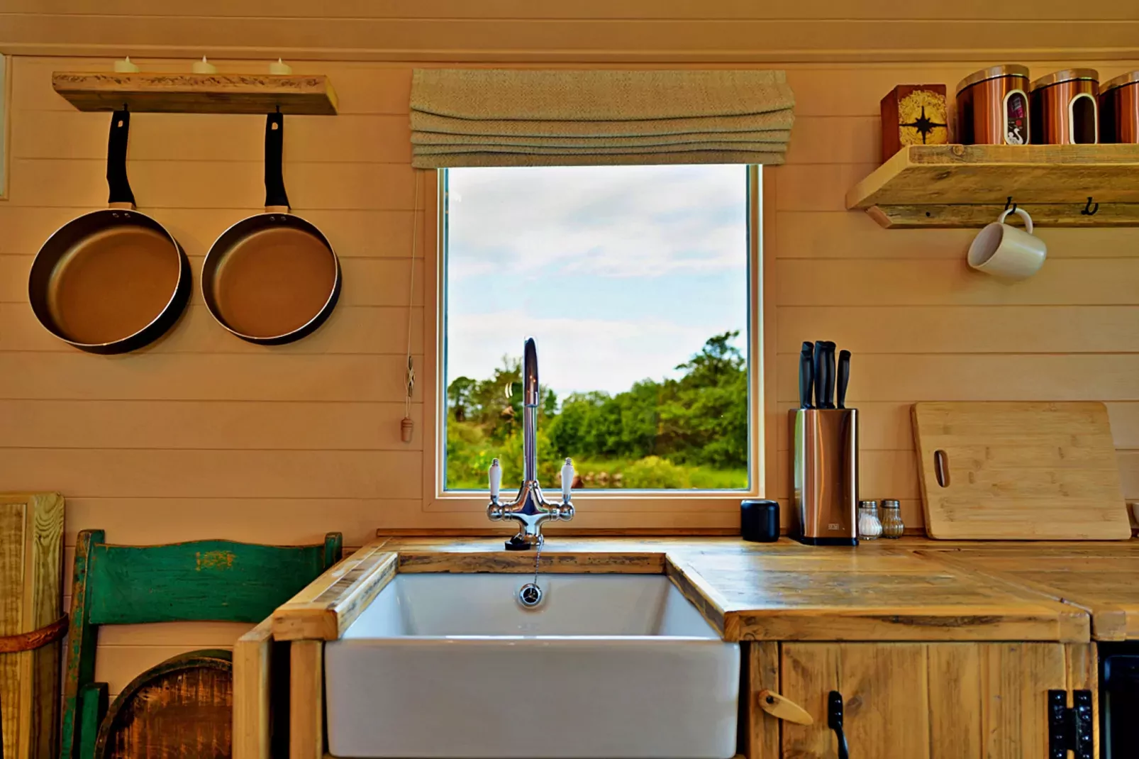 'Marared' Gypsy Hut-Keuken