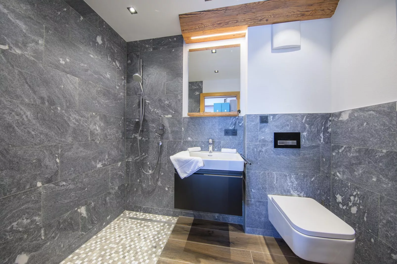 Nationalpark Chalet Wildenkogel-Badkamer