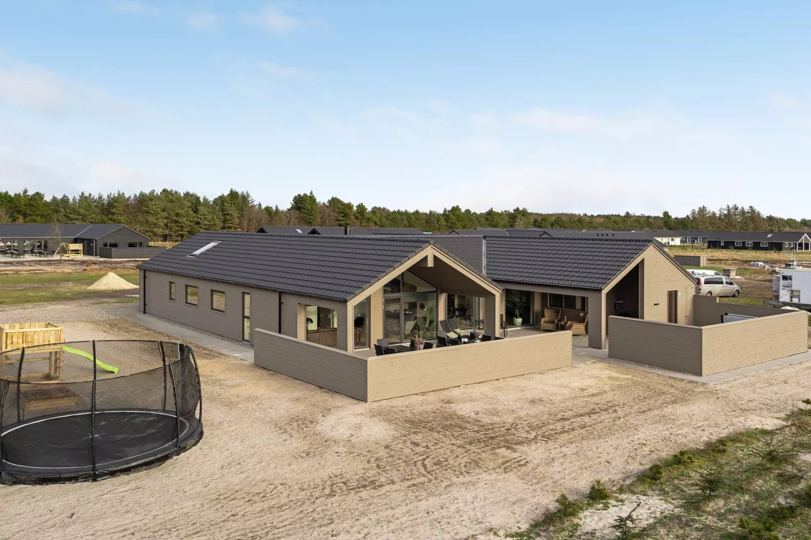 5 sterren vakantie huis in Nørre Nebel-Buitenlucht
