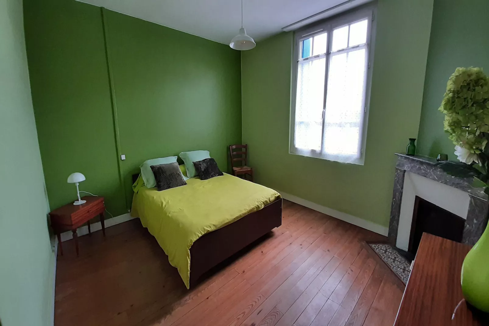 Vakantiehuis in Arcachon met tuin en buitenkeuken-Slaapkamer