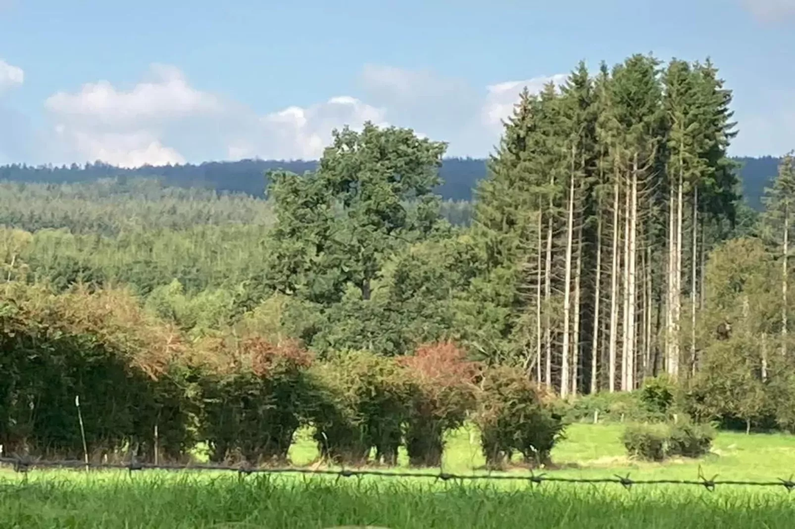 Pierreuse-Gebieden zomer 20km