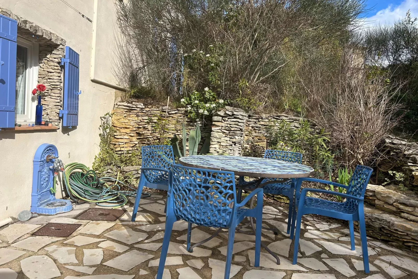 Villes sur Auzon-Terrasbalkon