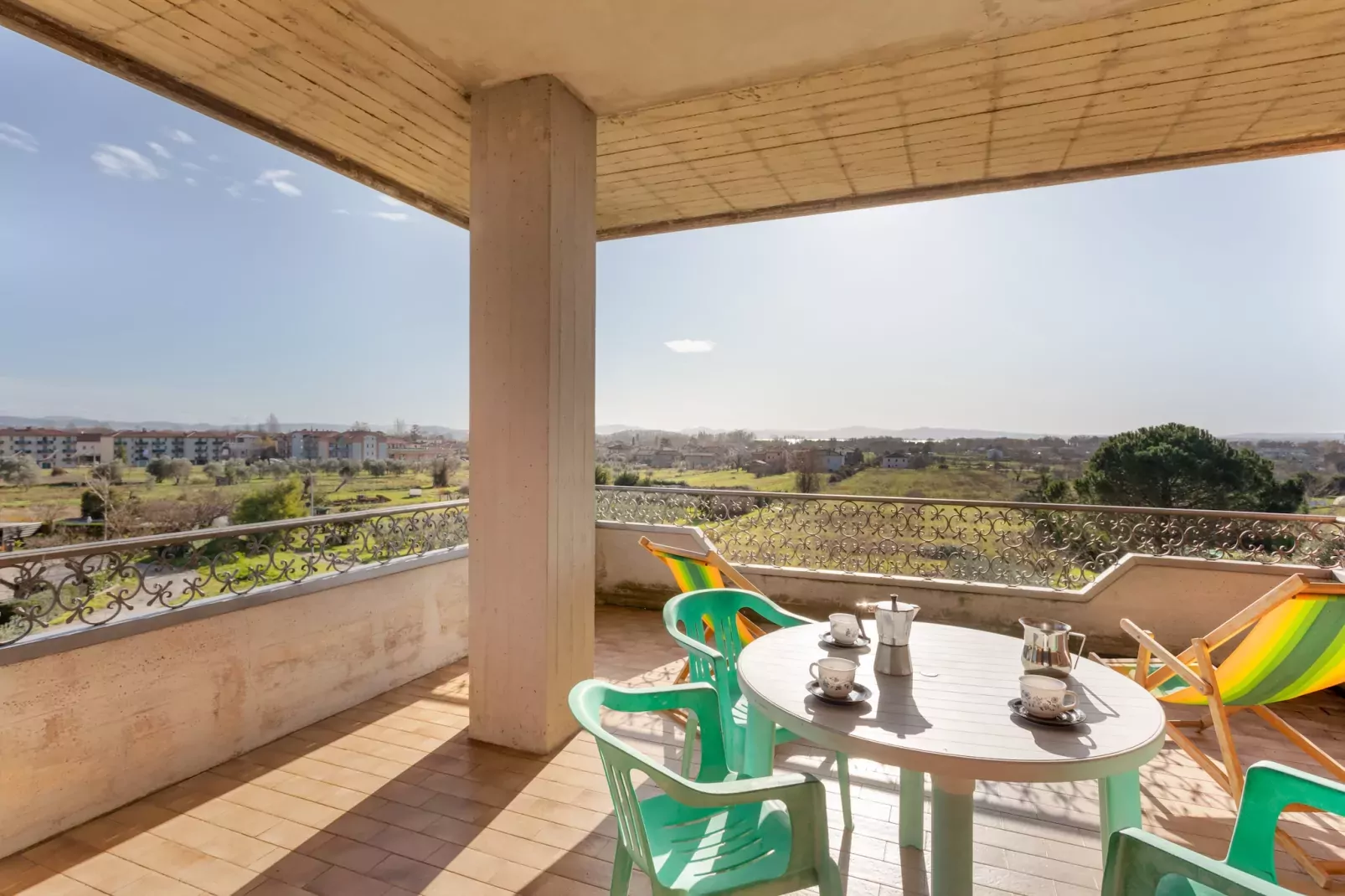 Casa Tommaso - trilo 2 P - 6 pax-Uitzicht zomer