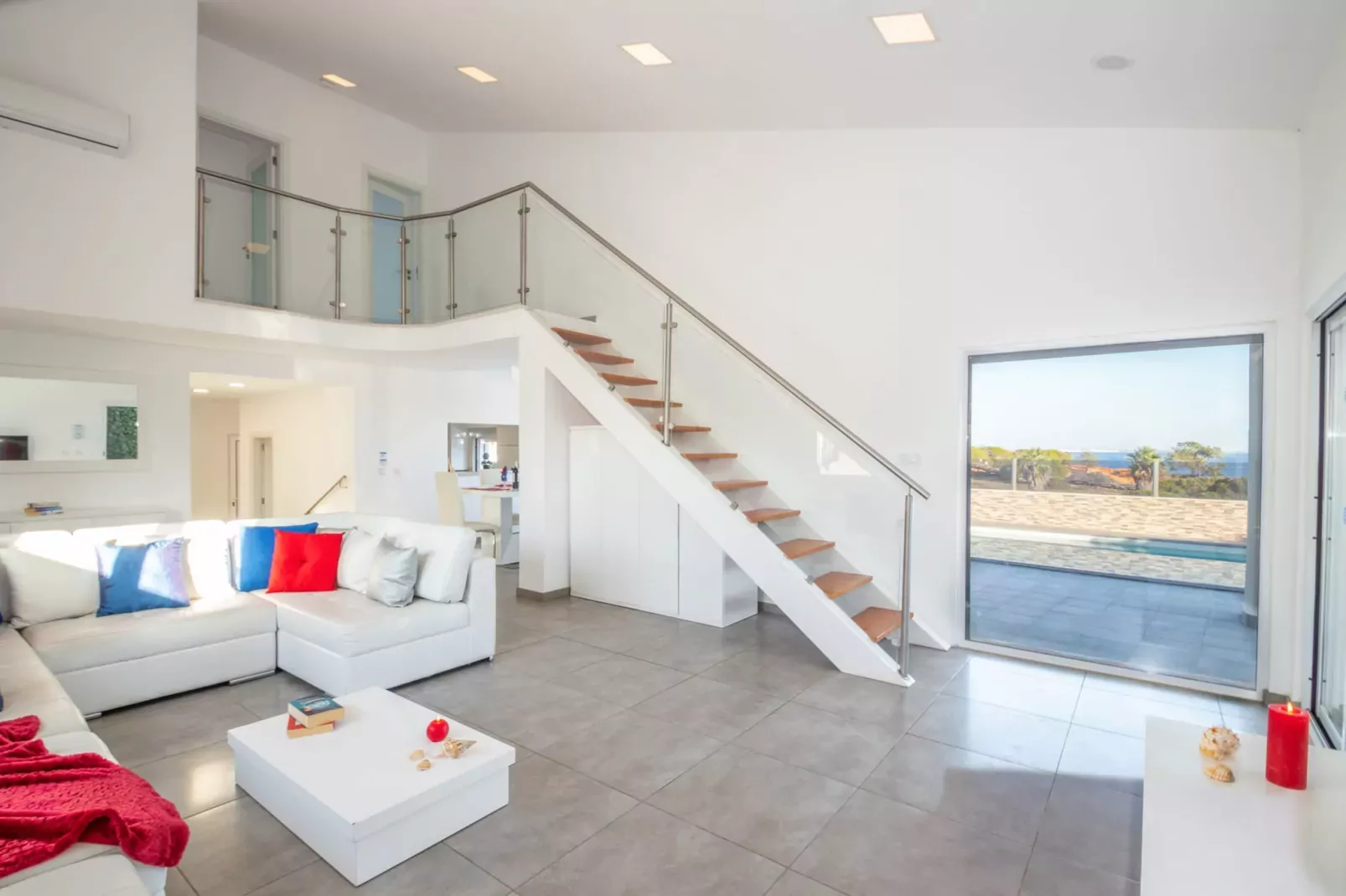 Villa Praia-Woonkamer