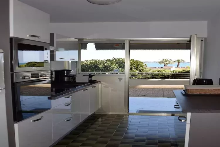 Vue Mer à Golfe-Juan Proche Cannes Plage et Garage-Keuken
