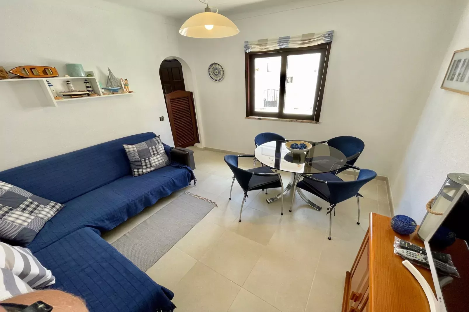 Casa Tété - apartment in Benagil-Woonkamer