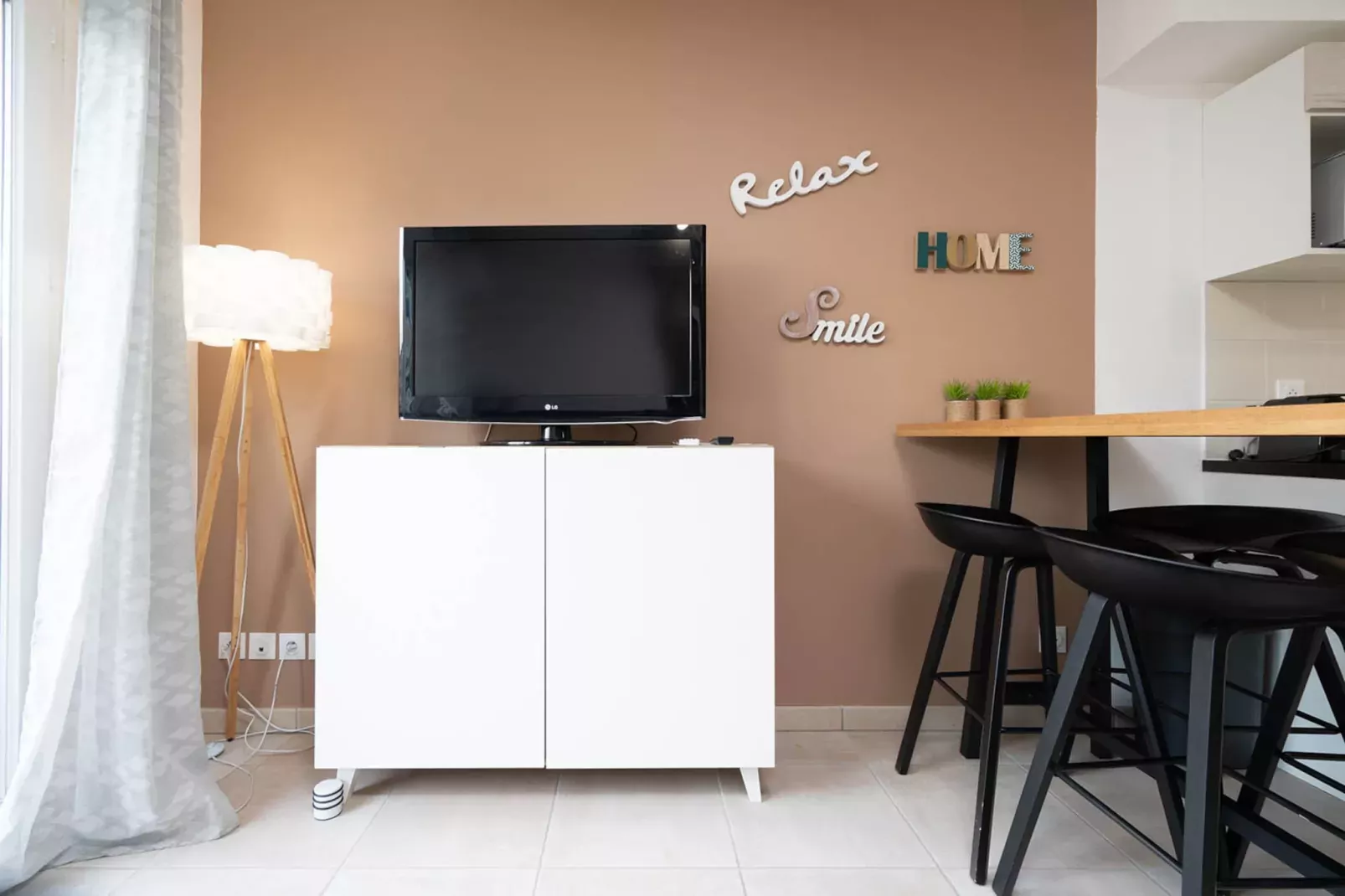 La Dune N°76 - VILLA 2P6-Woonkamer