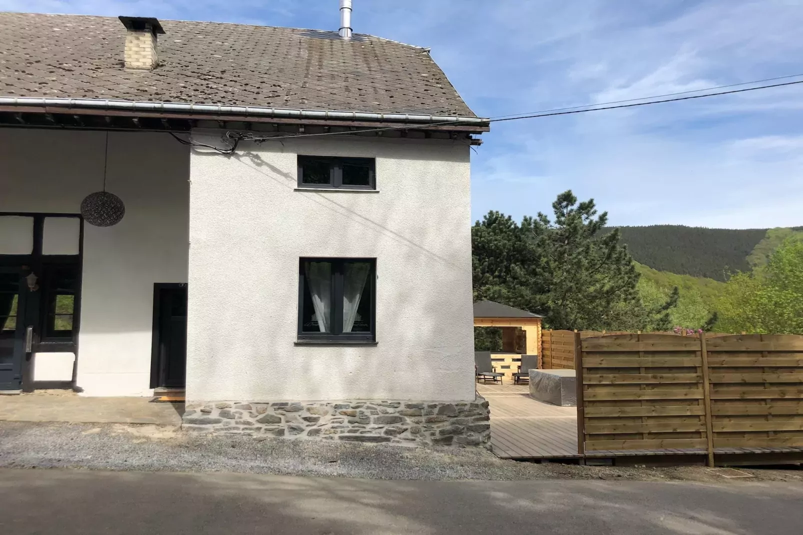 Appartement Ferme Simon-Buitenkant zomer