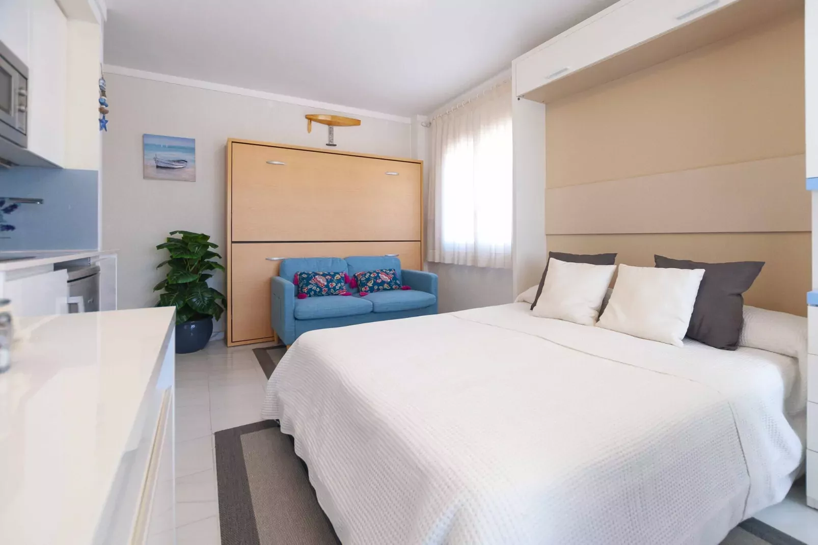 1222 CLUB NAUTIC vista canal-Slaapkamer