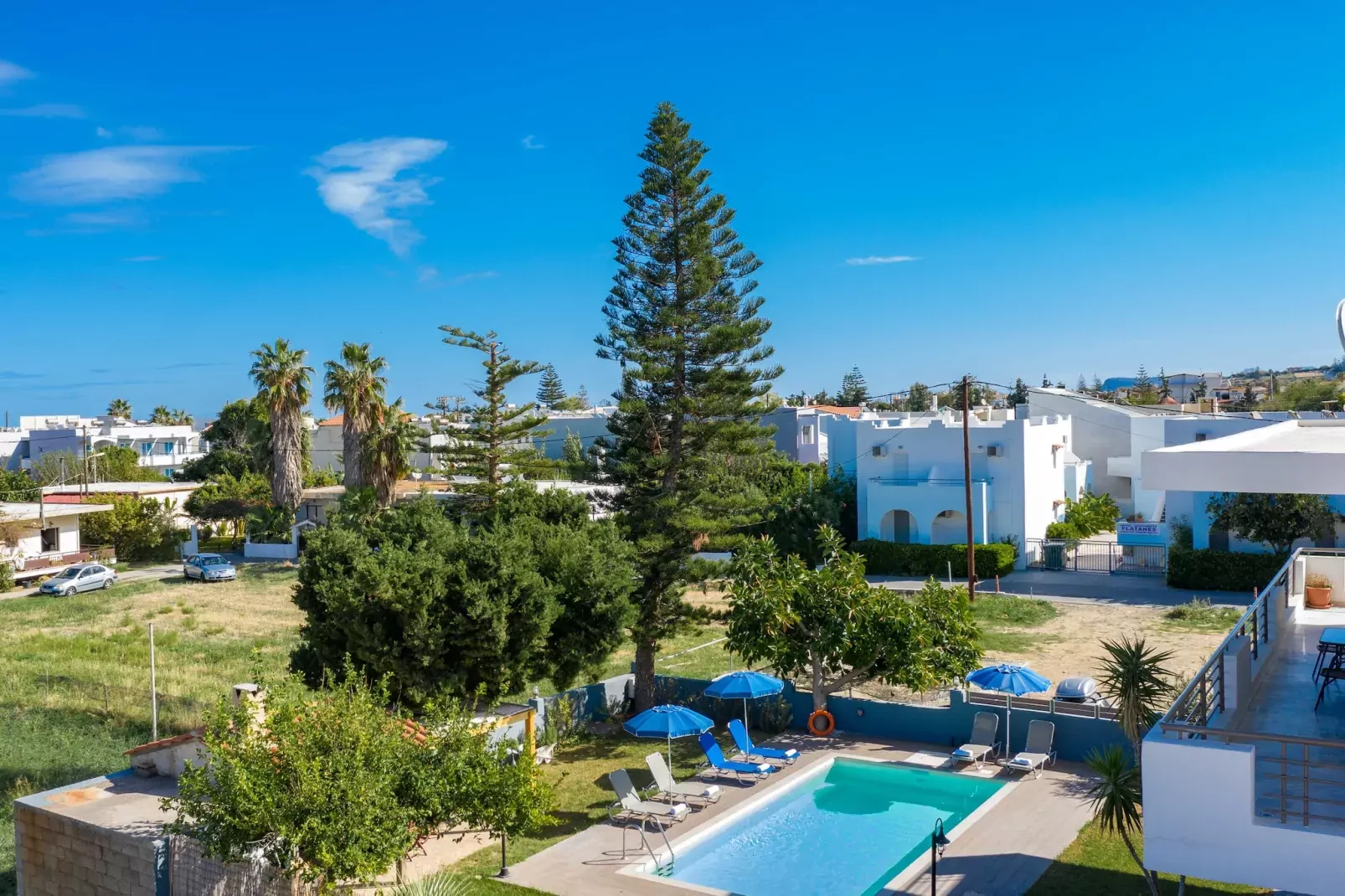 Spyros Villa Apartment 3-Zwembad