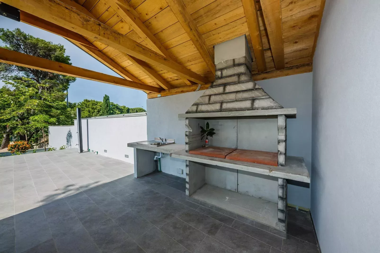 Apartments Savin - one bedroom apartment-Keuken
