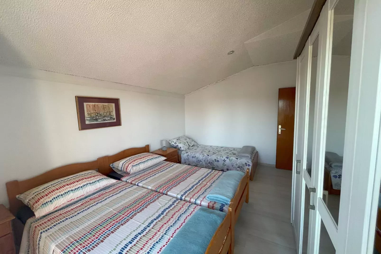 Apartments Tonči - balcony A1-Slaapkamer