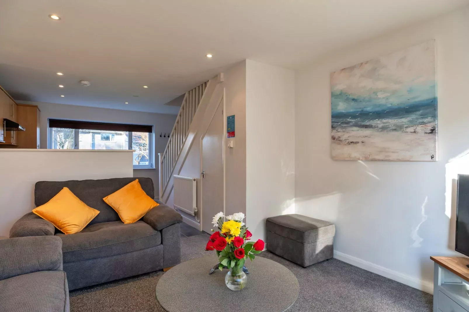 Carworgie Cottage-Woonkamer