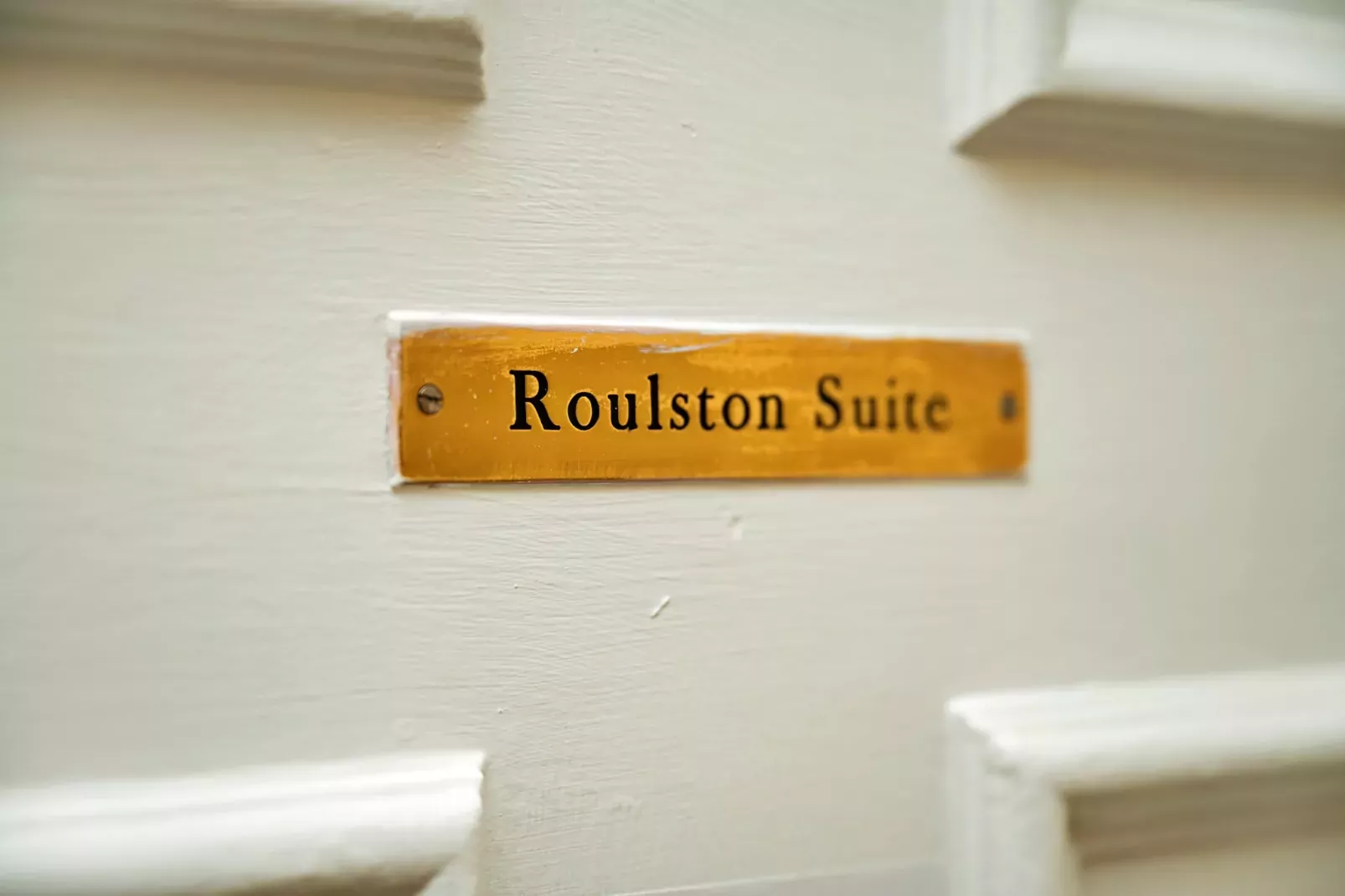 Roulston Hall Apt-Slaapkamer