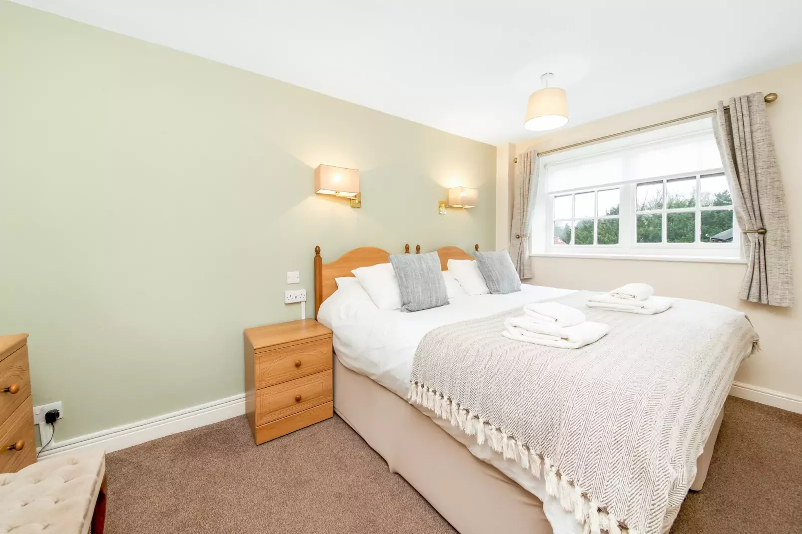 Swaledale Hall Cottage-Slaapkamer