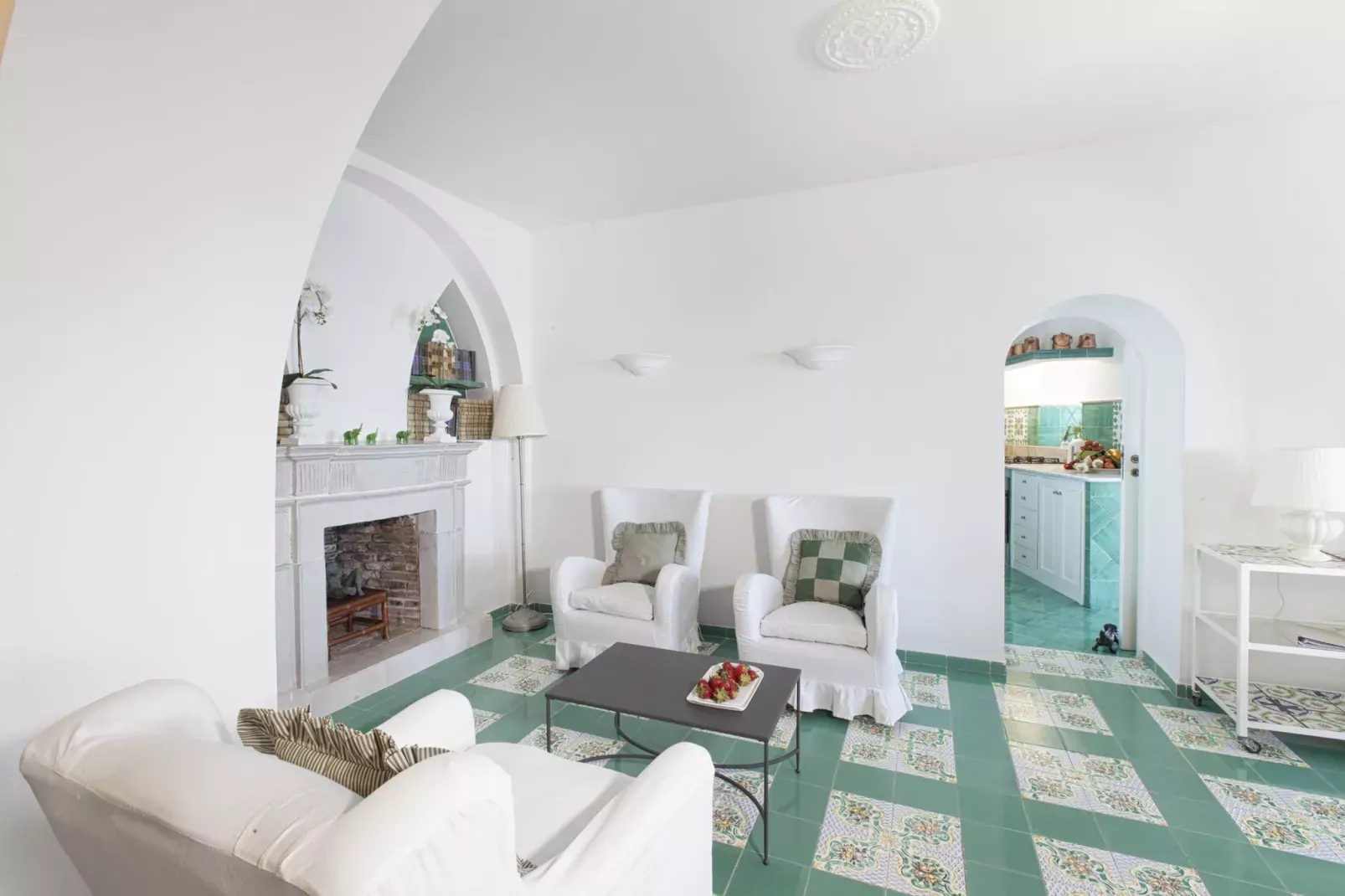 Villa San Montano-Woonkamer