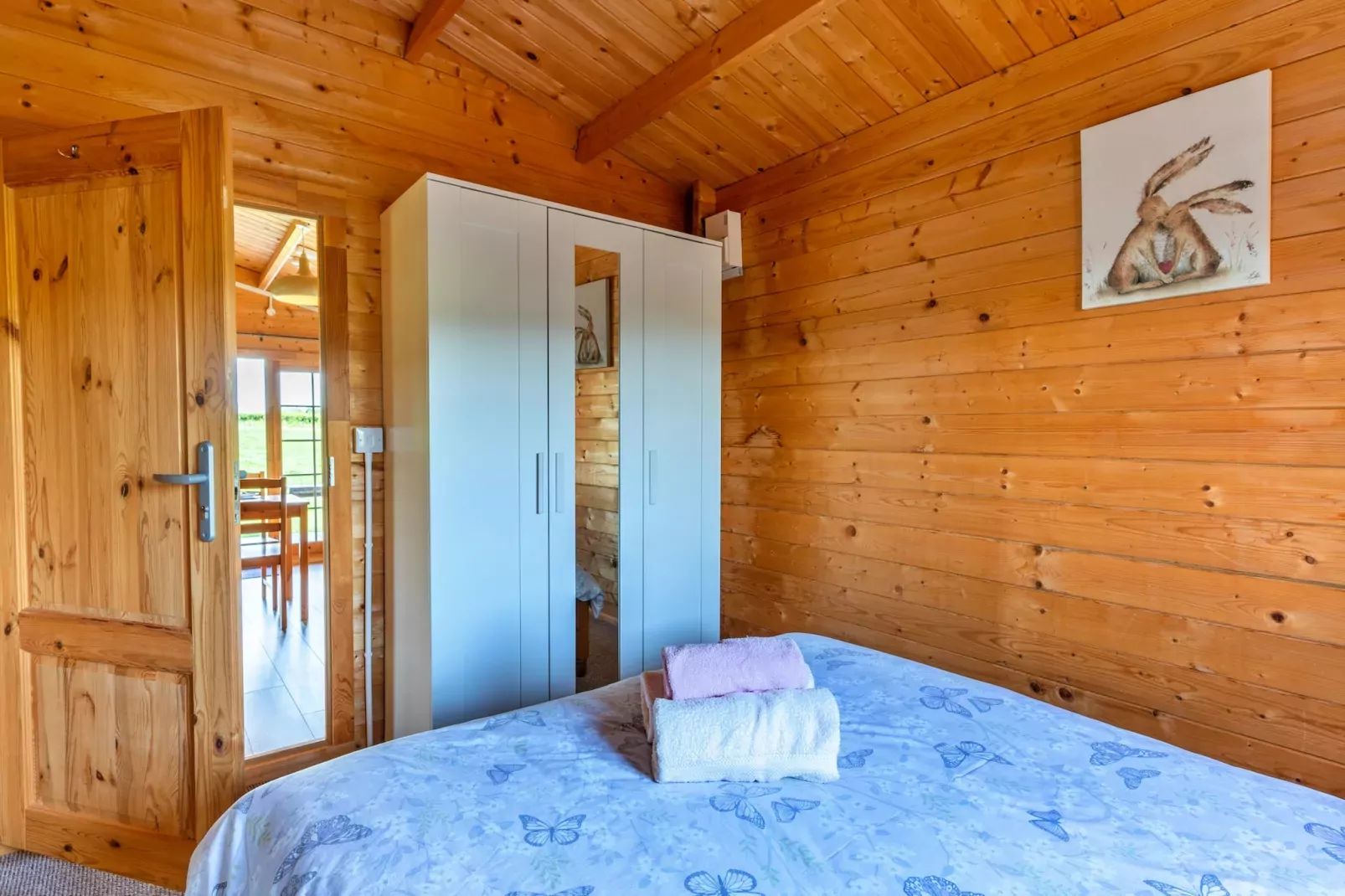 Moor View Cabin-Slaapkamer