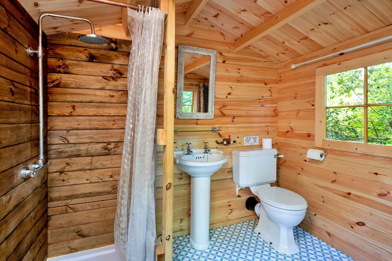Daisy Glamping Pod-Badkamer