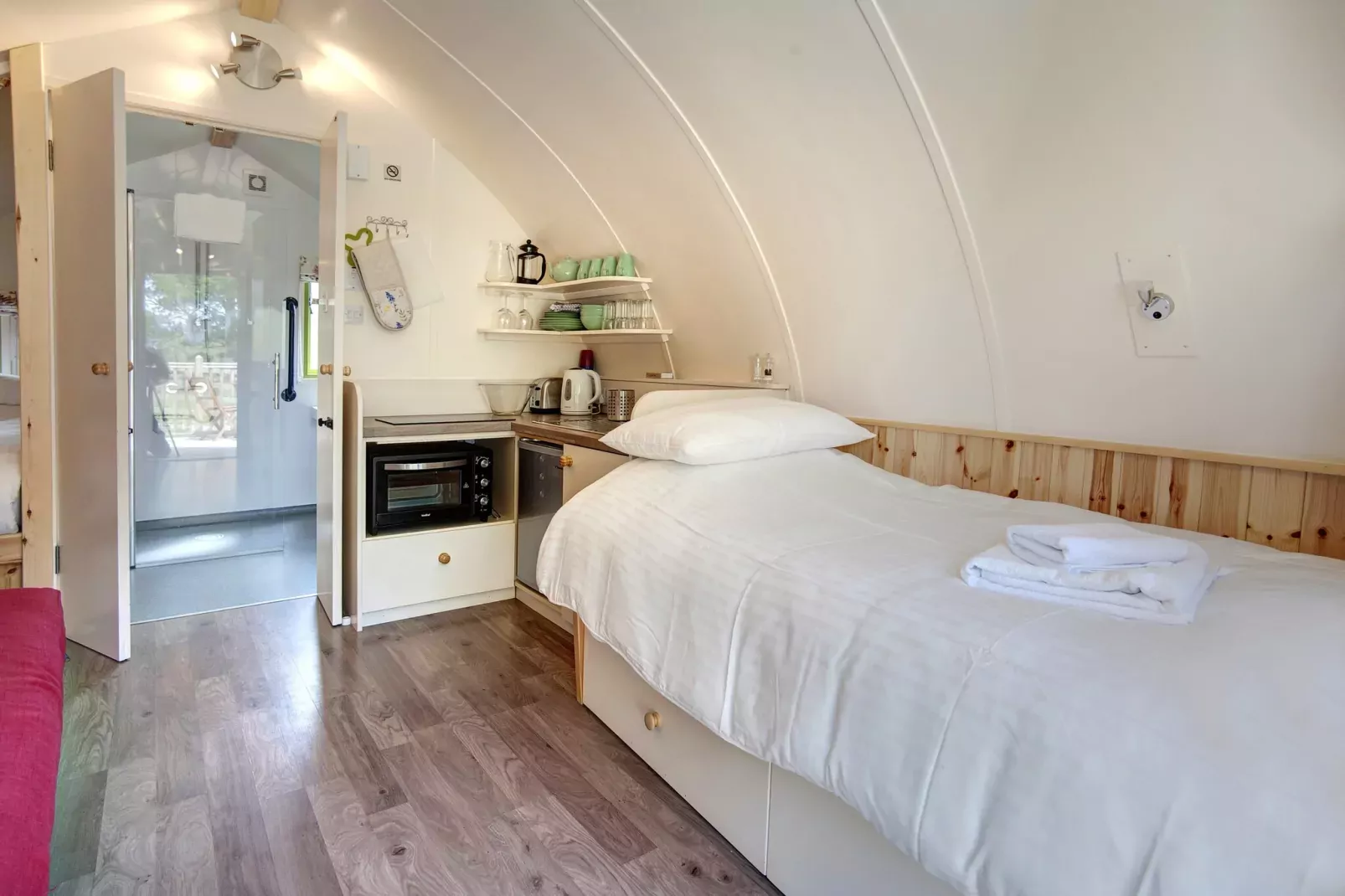 Humbleton Glamping-Slaapkamer