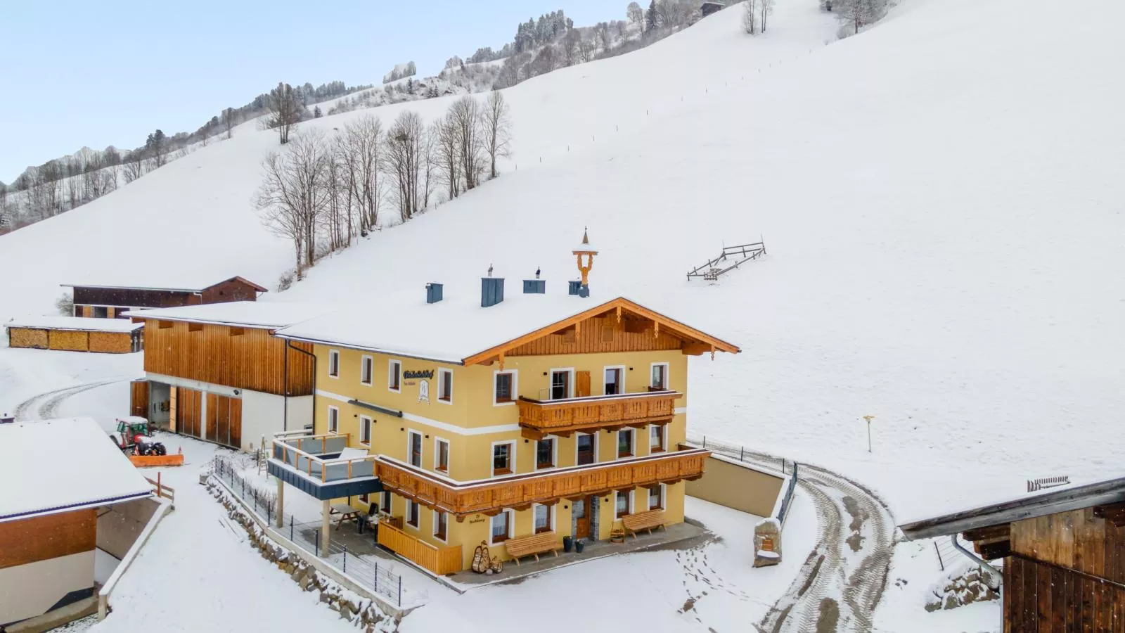 Saalachblick-Exterieur winter