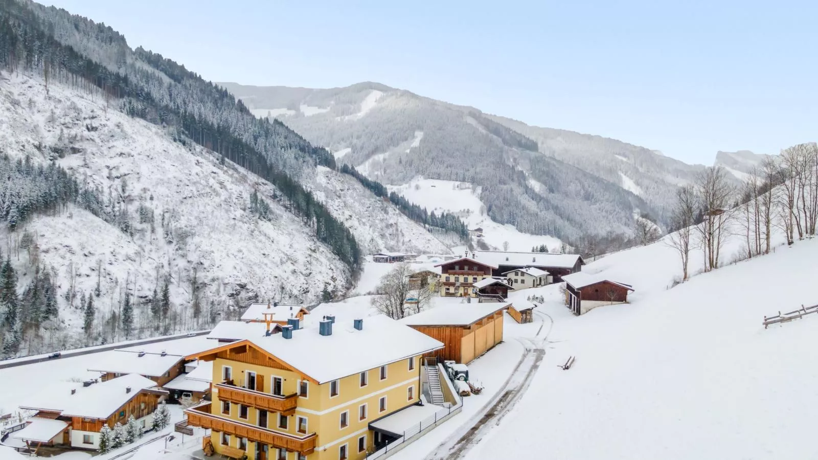 Saalachblick-Exterieur winter