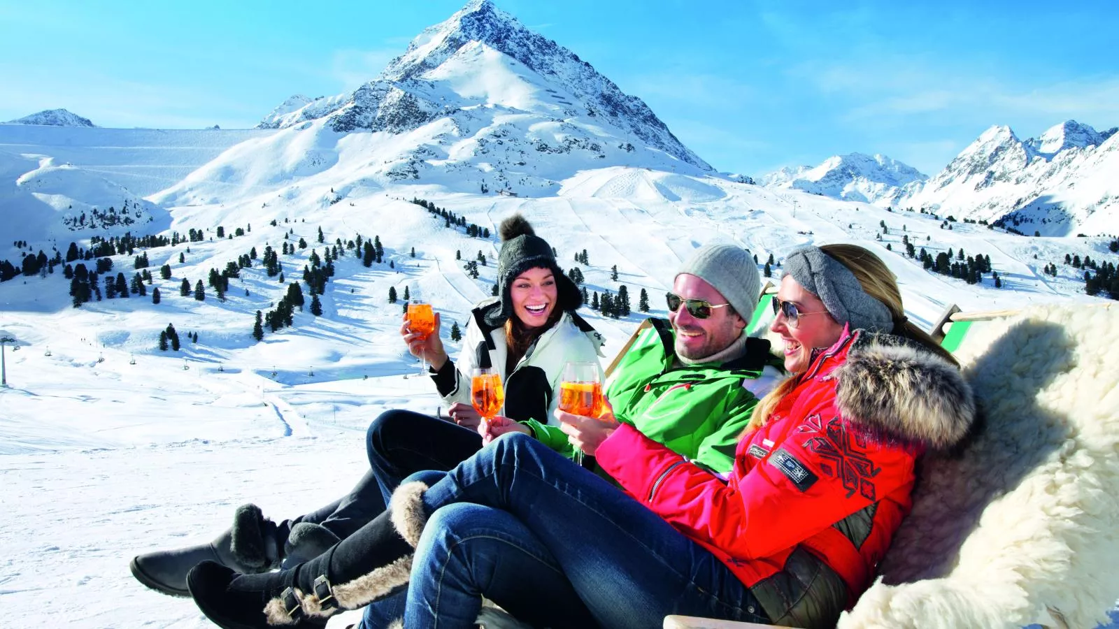 Saalachblick-Gebied winter 20km