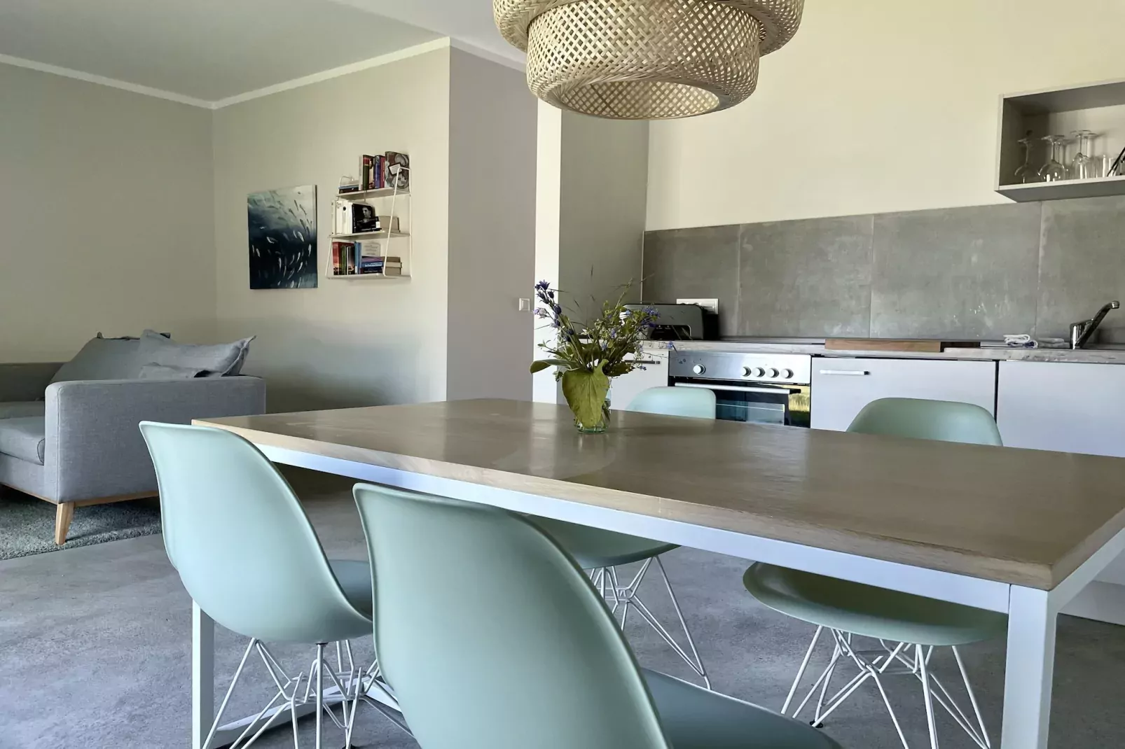 Familienurlaub in idyllischer Natur 4-Woonkamer